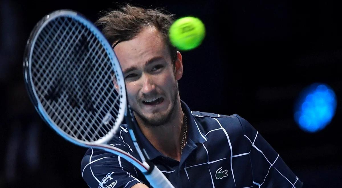 ATP Finals: Miedwiediew z najbardziej prestiżowym trofeum w karierze