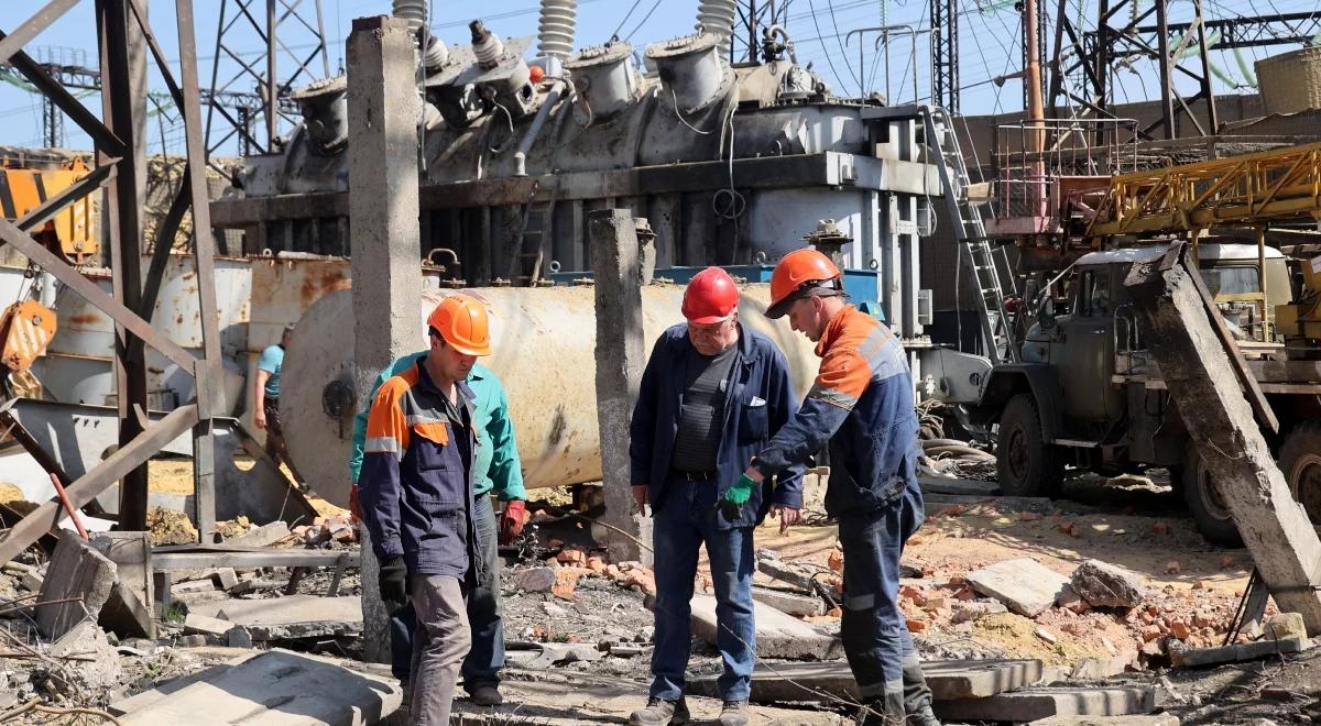 Niszczycielskie ataki Rosji. Uszkodzona połowa systemu energetycznego Ukrainy