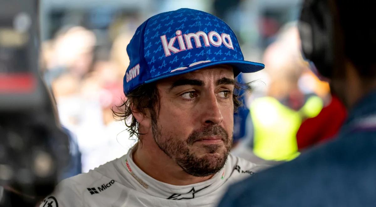 Zamieszanie wokół Fernando Alonso. "Potwierdzeniem była informacja prasowa"