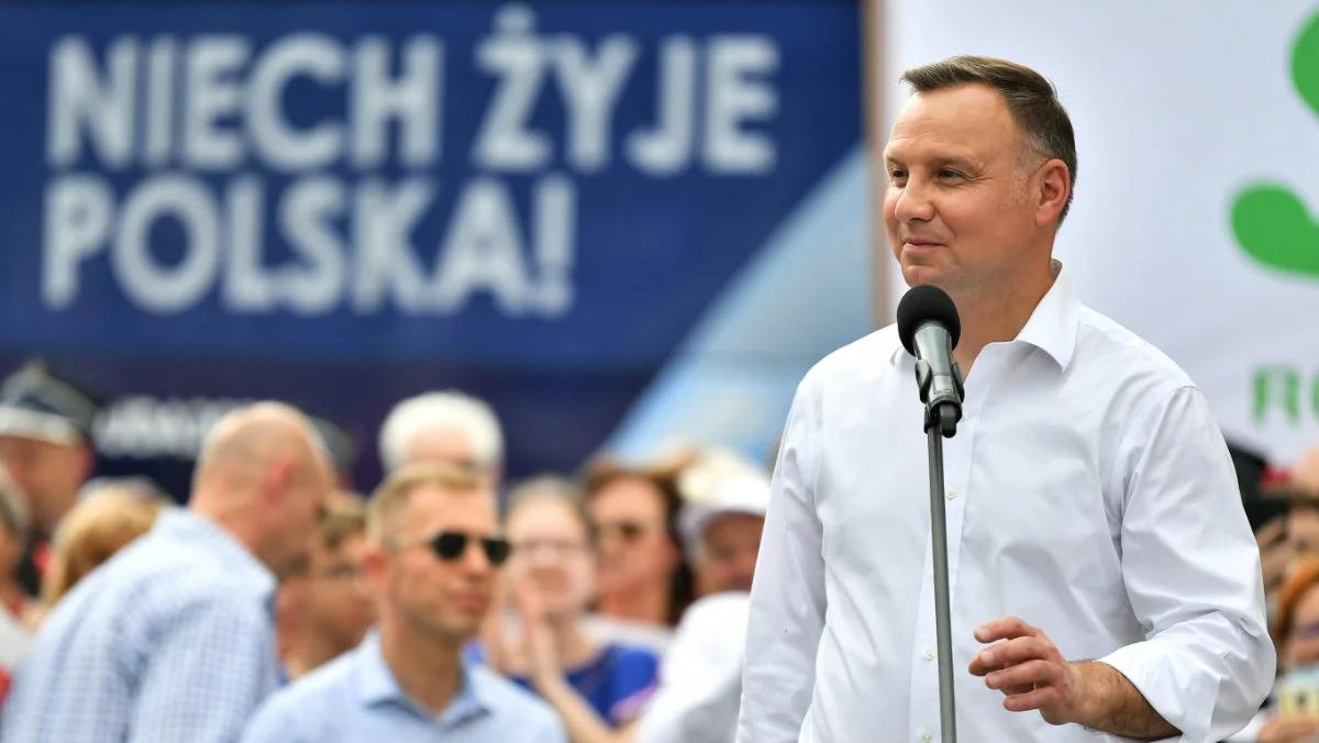 "Proszę przestać rozpowszechniać fake newsy". Prezydent zwrócił się do zagranicznych mediów