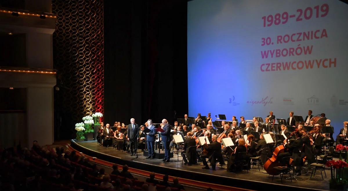 Koncert w Teatrze Wielkim-Operze Narodowej z okazji 30-lecia wyborów z 4 czerwca 
