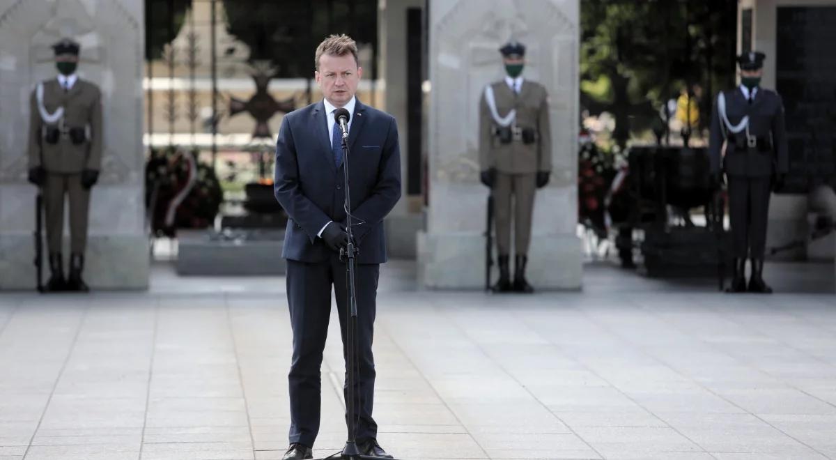 "Dzięki wam obraz Polski poza granicami kraju jest tak pozytywny". Szef MON o żołnierzach na misjach