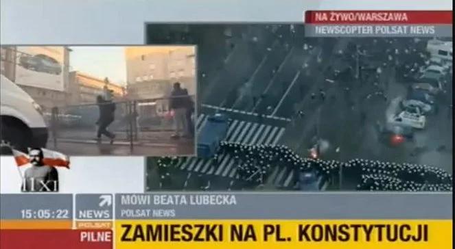 PiS: telewizja zafałszowała obchody 11 listopada