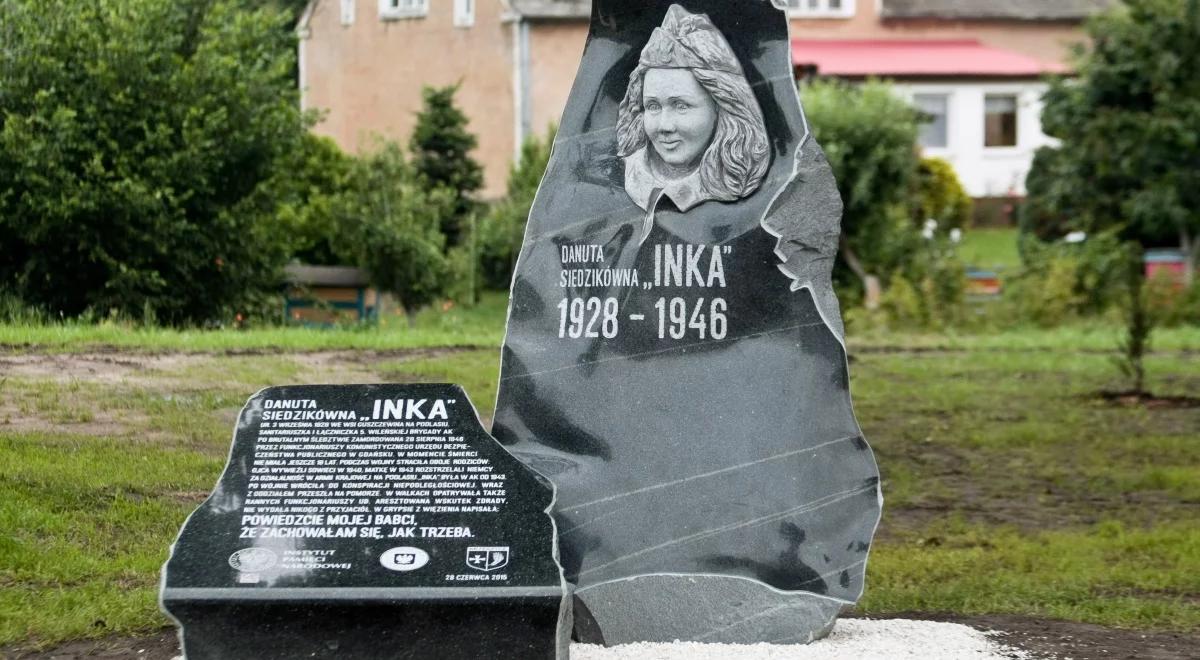W Krzeszycach stanął pomnik Danuty Siedzikówny, ps. Inka 