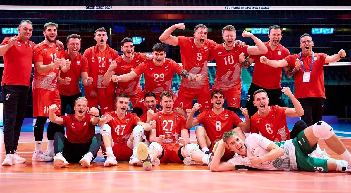 Polacy zagrają w finale Uniwersjady. Kiedy mecz z Brazylią i gdzie oglądać?