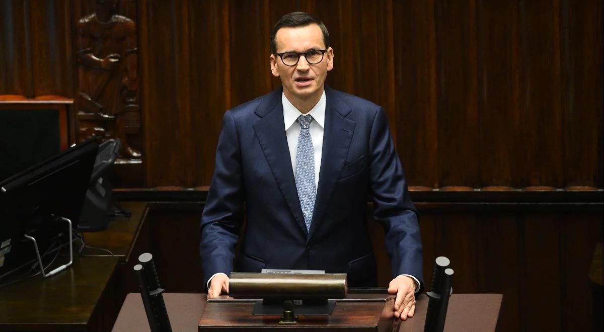 Wotum zaufania dla rządu Mateusza Morawieckiego. Znamy datę głosowania