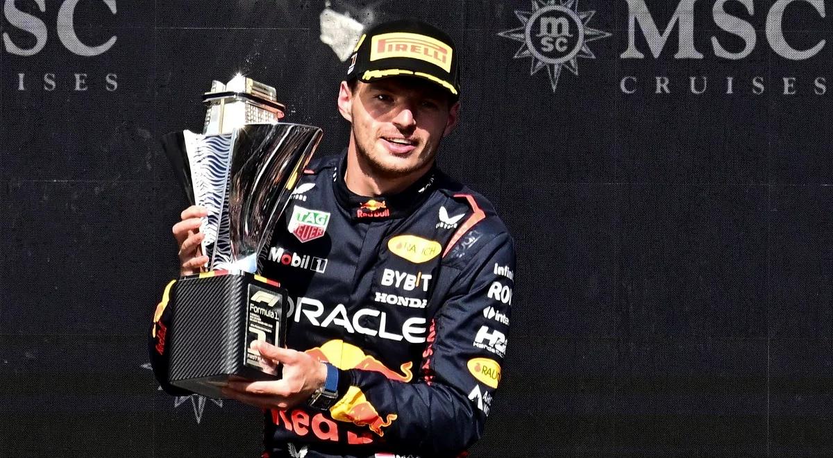 Formuła 1: Verstappen najszybszy w Belgii. Holender wygrywa mimo startu z 6. pozycji