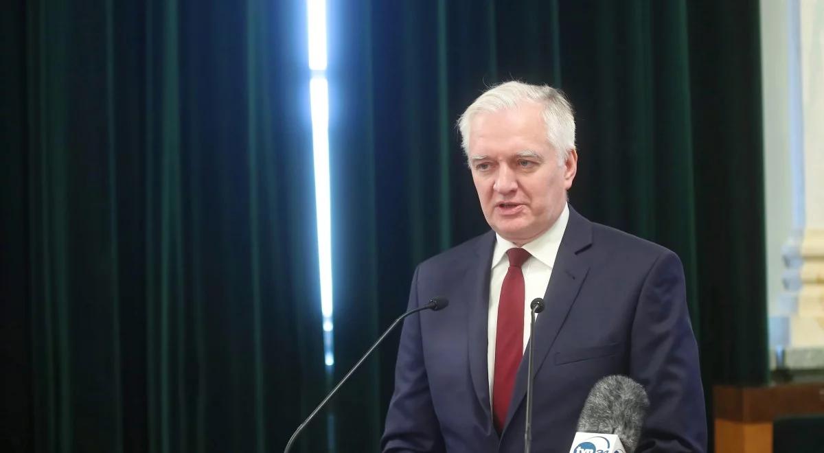 Jarosław Gowin: chcemy likwidację składki na ZUS na trzy miesiące