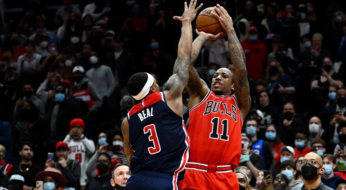 NBA: DeRozan bohaterem Chicago Bulls. Znów dał wygraną "Bykom" w ostatnich sekundach