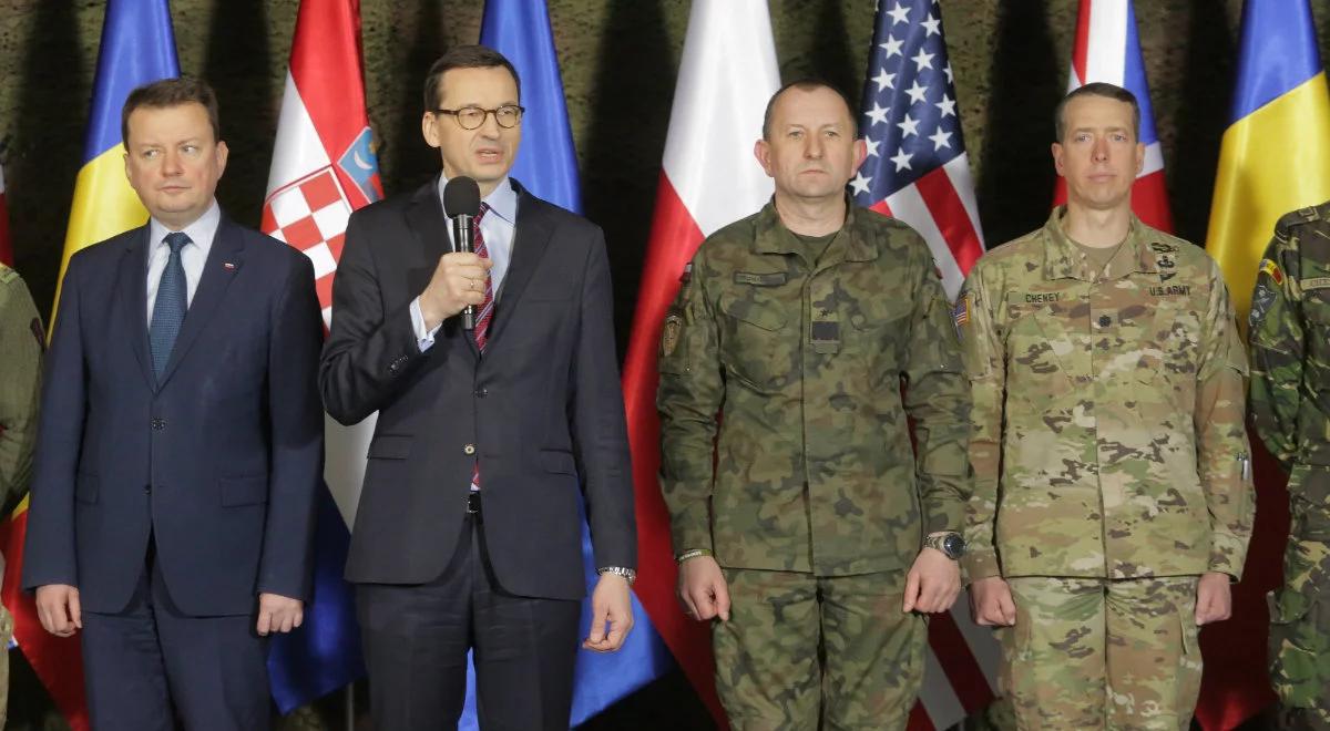 Premier Mateusz Morawiecki do żołnierzy: dziękuję za waszą solidarność