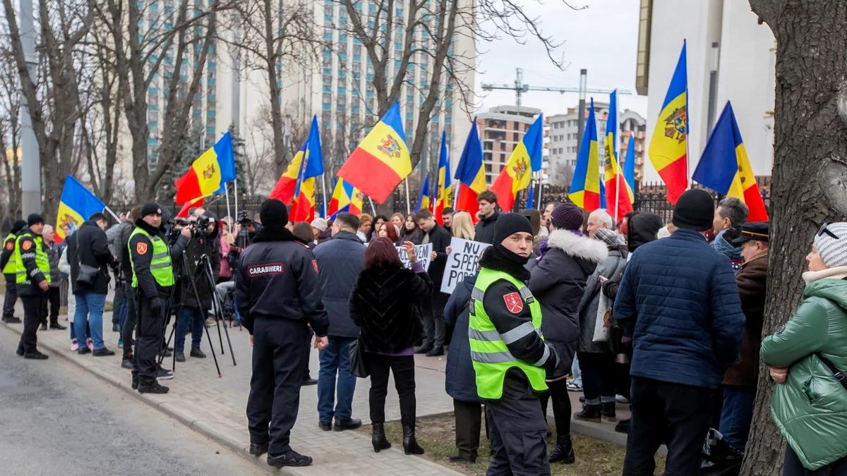 Protesty w Mołdawii. Prorosyjska partia zablokowała Kiszyniów