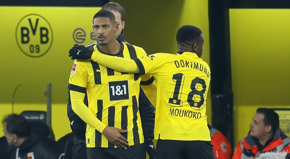 Bundesliga: grad goli i zwycięstwo Borussii Dortmund. Sebastien Haller z oficjalnym debiutem