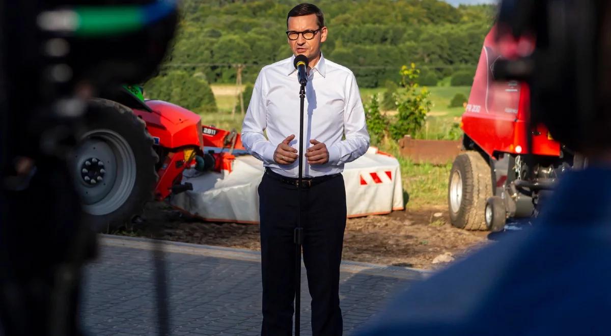 Premier: tworzymy przełomowy program ubezpieczeniowy dla rolników