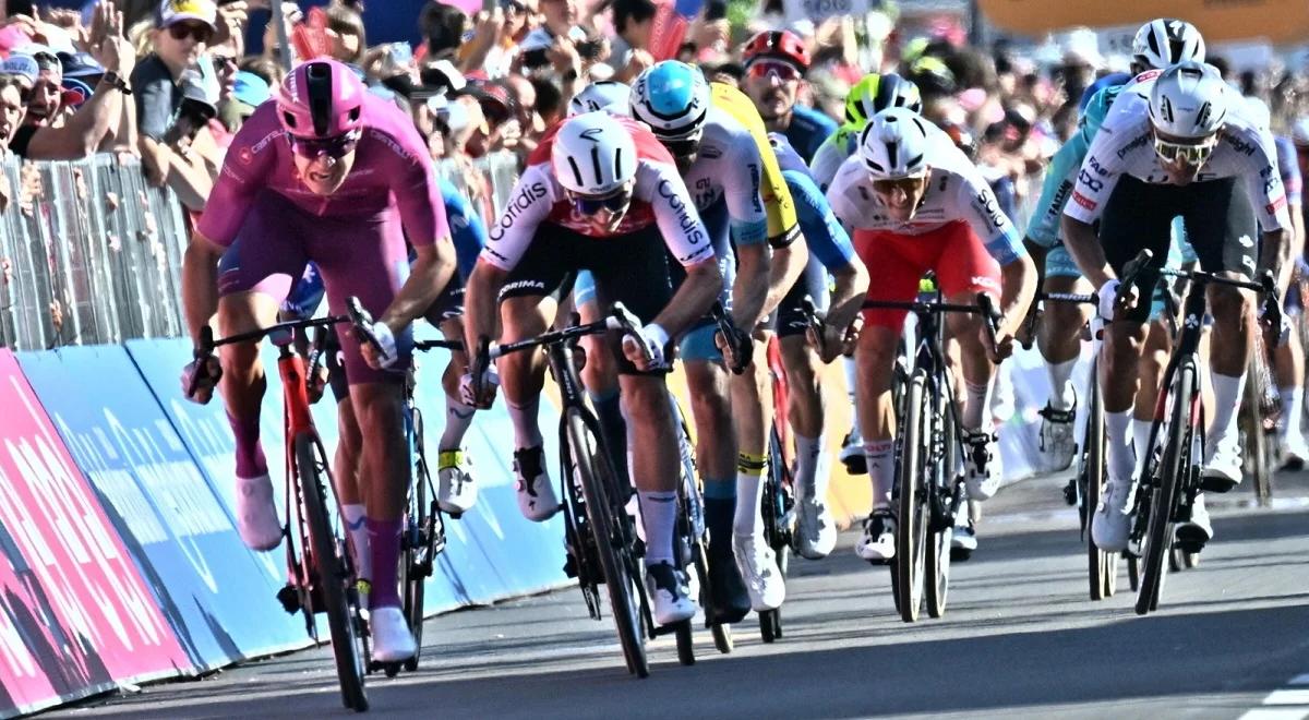 Giro d'Italia. Świetny etap Aniołkowskiego. Polak o włos od wygranej