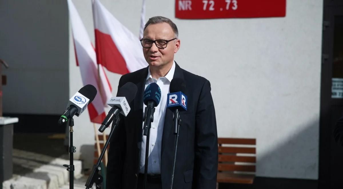 Wyniki wyborów prezydenckich. Jest reakcja Andrzeja Dudy