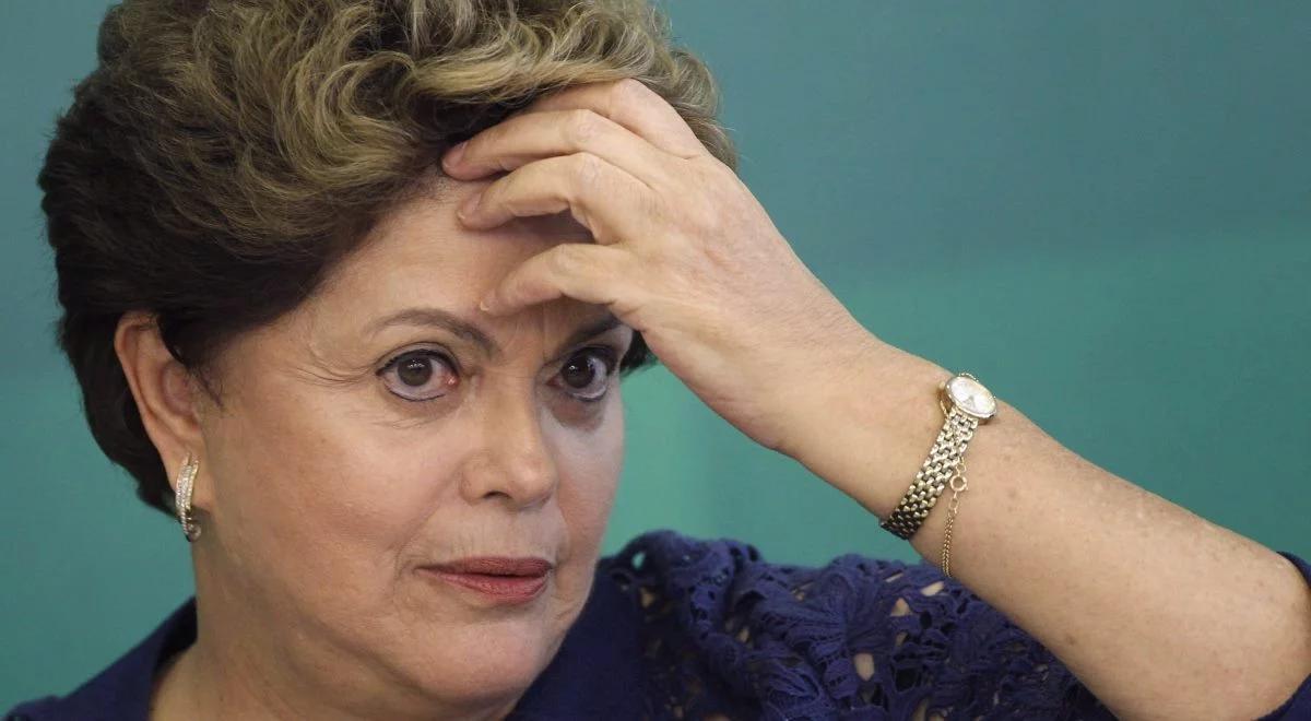 Kłopoty prezydent Brazylii. Dilma Roussef została zawieszona