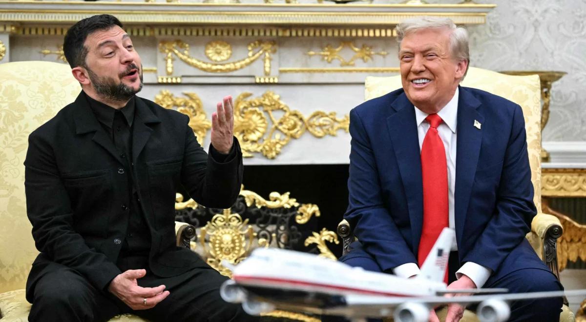 "Dobra atmosfera, brak przełomu". Komentatorzy po spotkaniu Trump-Zełenski