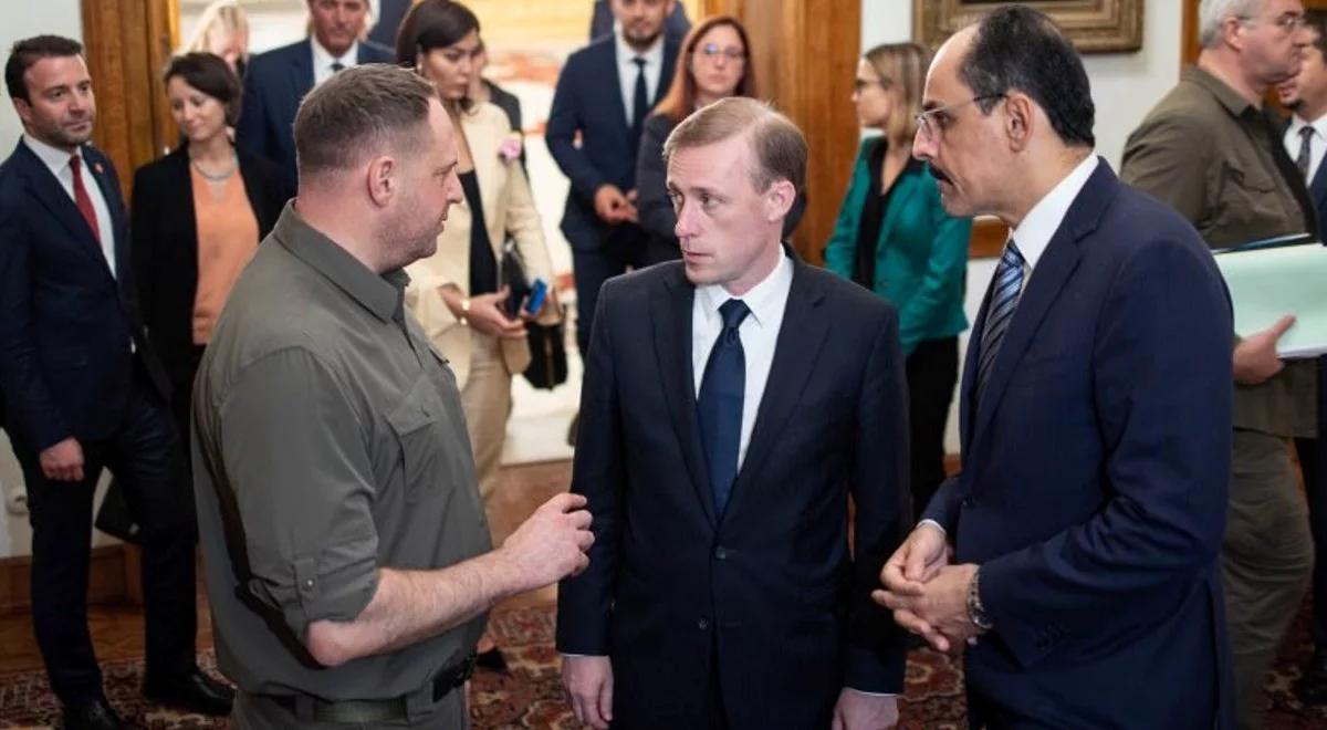 Szef kancelarii Zełenskiego spotkał się z doradcą Bidena. Omówiono kolejny pakiet pomocy dla Ukrainy