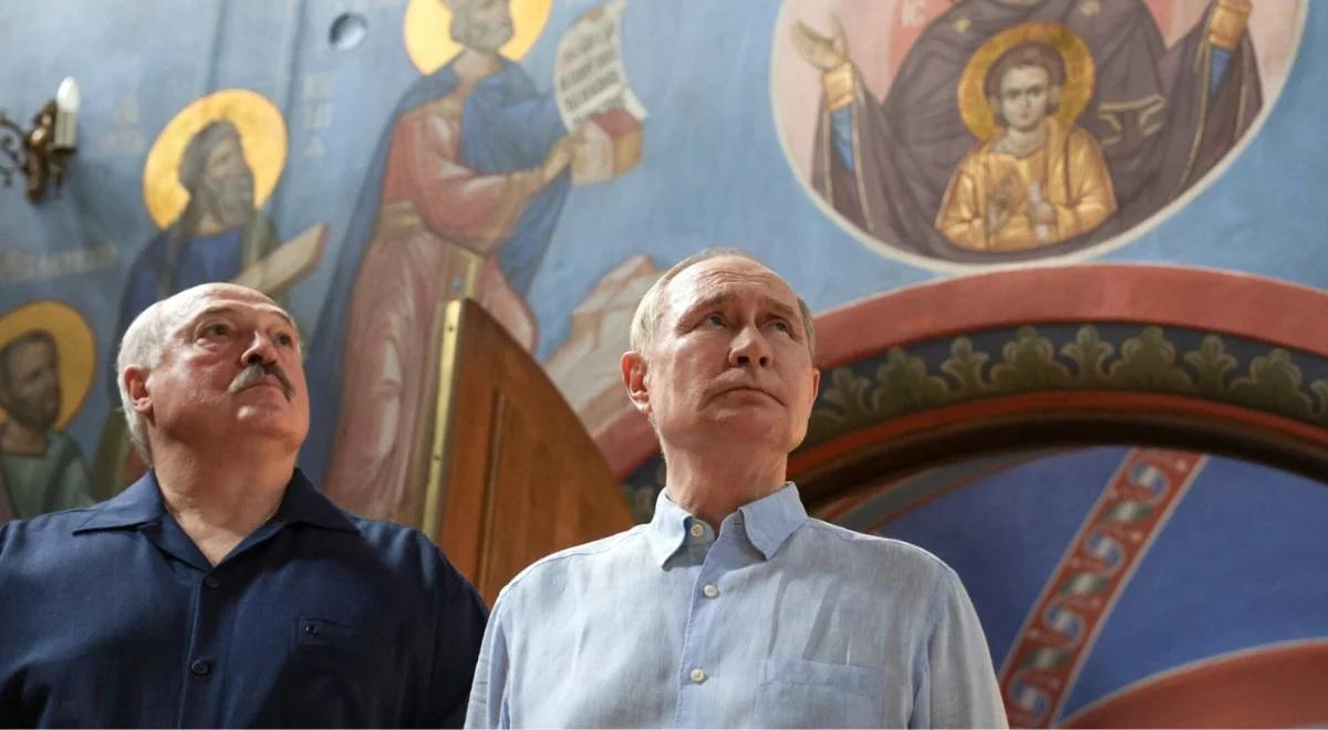 Putin i Łukaszenka w klasztorze. Rozmawiali o pokoju