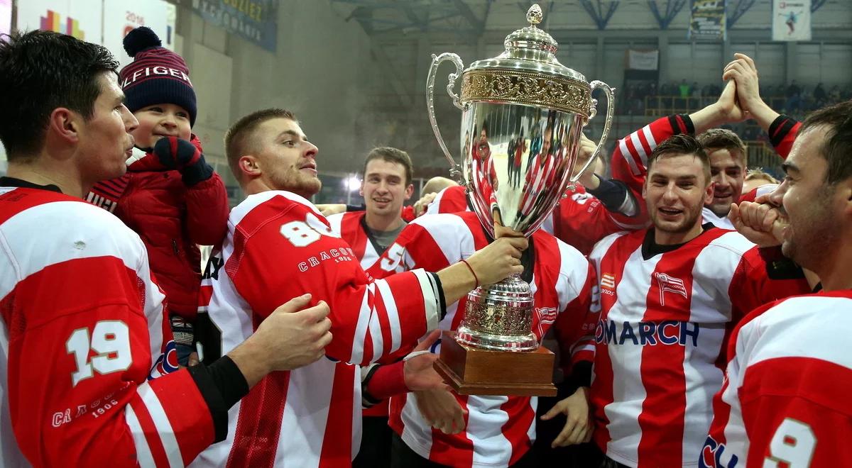 Hokeiści Cracovii drugi raz w historii z Pucharem Polski