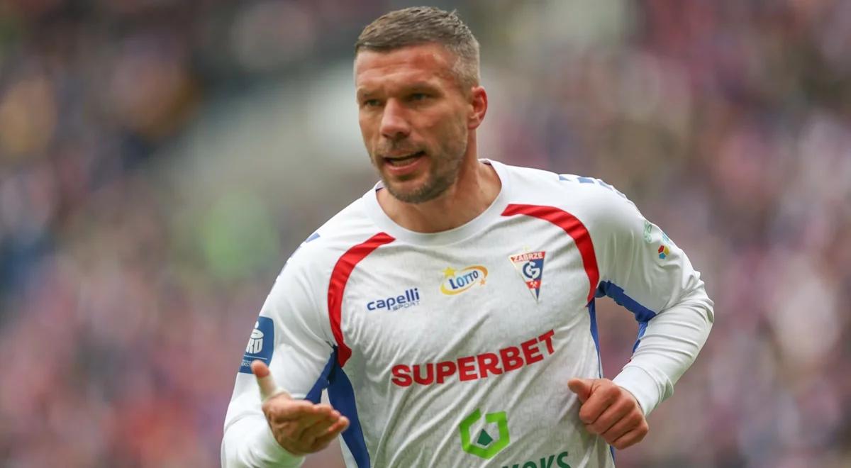 Górnik uciął spekulacje. Lukas Podolski zostaje w Zabrzu na kolejny sezon
