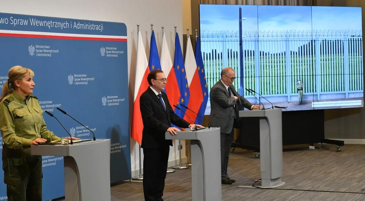 Szef MSWiA: nie pozwolimy, by przez Polskę szedł jakikolwiek nielegalny szlak migracyjny do Europy