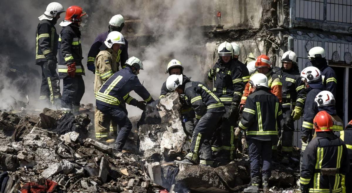 Zakończono akcję ratunkową po barbarzyńskim ostrzale Humania. Władze podały bilans ofiar