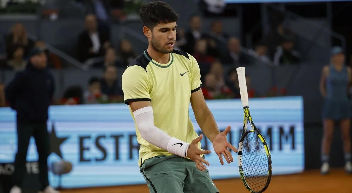 ATP Madryt. Niespodzianka i smutek gospodarzy. Carlos Alcaraz zatrzymany przez Andrieja Rublowa