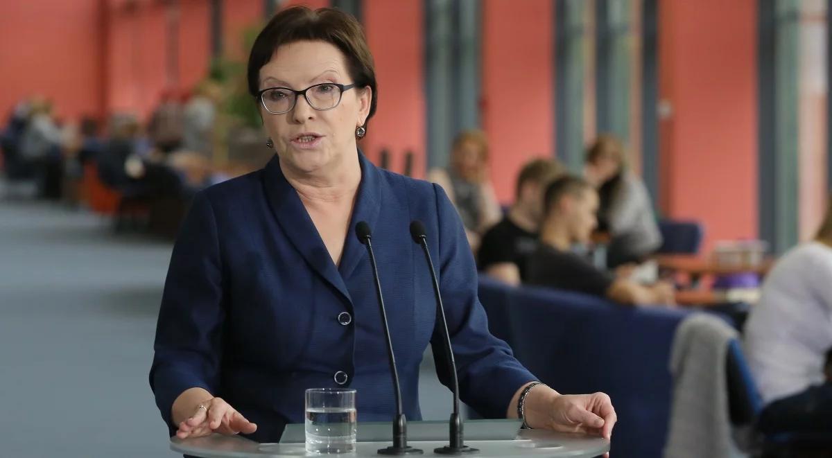 Ewa Kopacz: nikt mną z tylnego siedzenia sterować nie będzie
