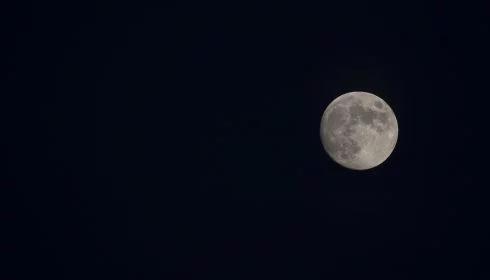 Sobotnie perygeum Księżyca trudne do obserwacji