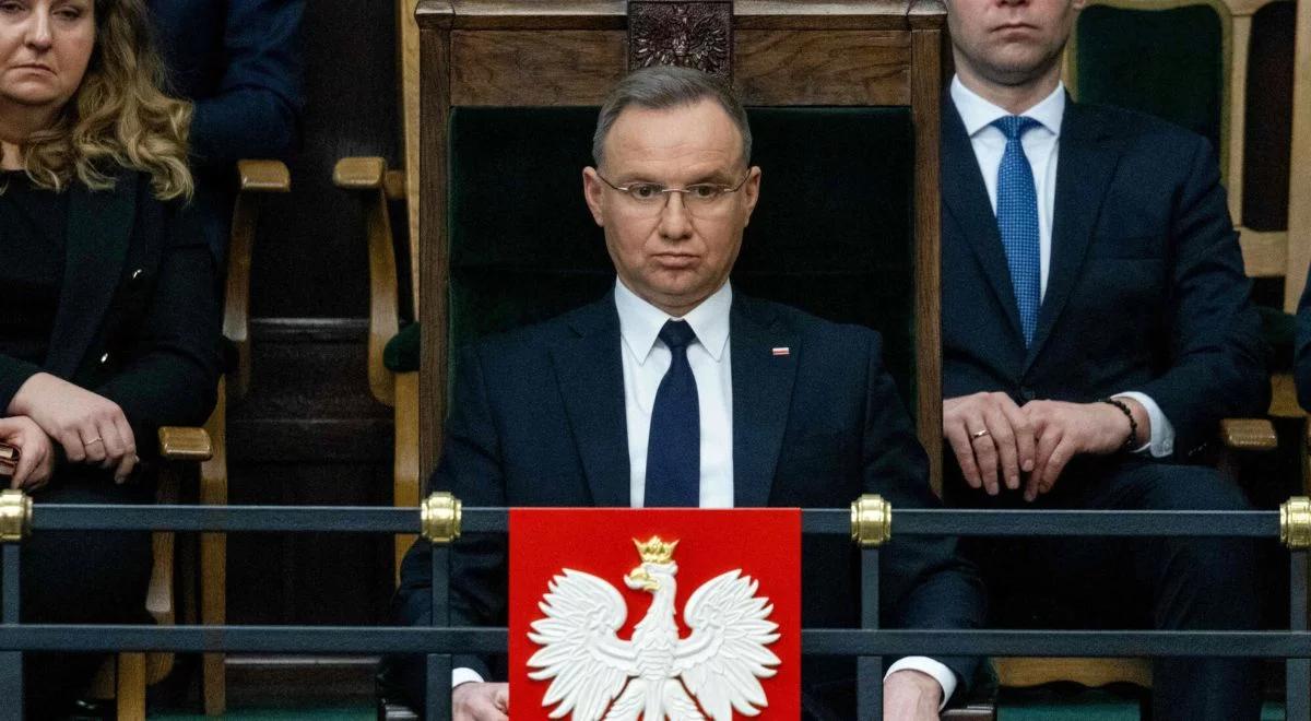 Duda reaguje na słowa Tuska. "To zwykłe tupanie nóżką"