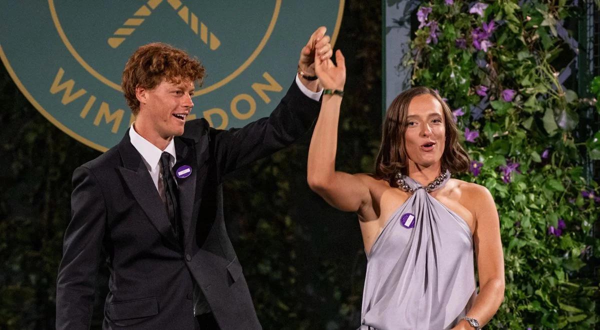 Iga Świątek zatańczyła z Jannikiem Sinnerem po Wimbledonie
