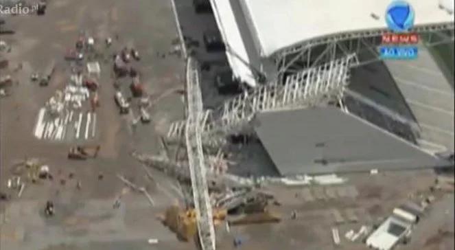 Brazylia 2014. Wypadek na budowie stadionu w Sao Paulo