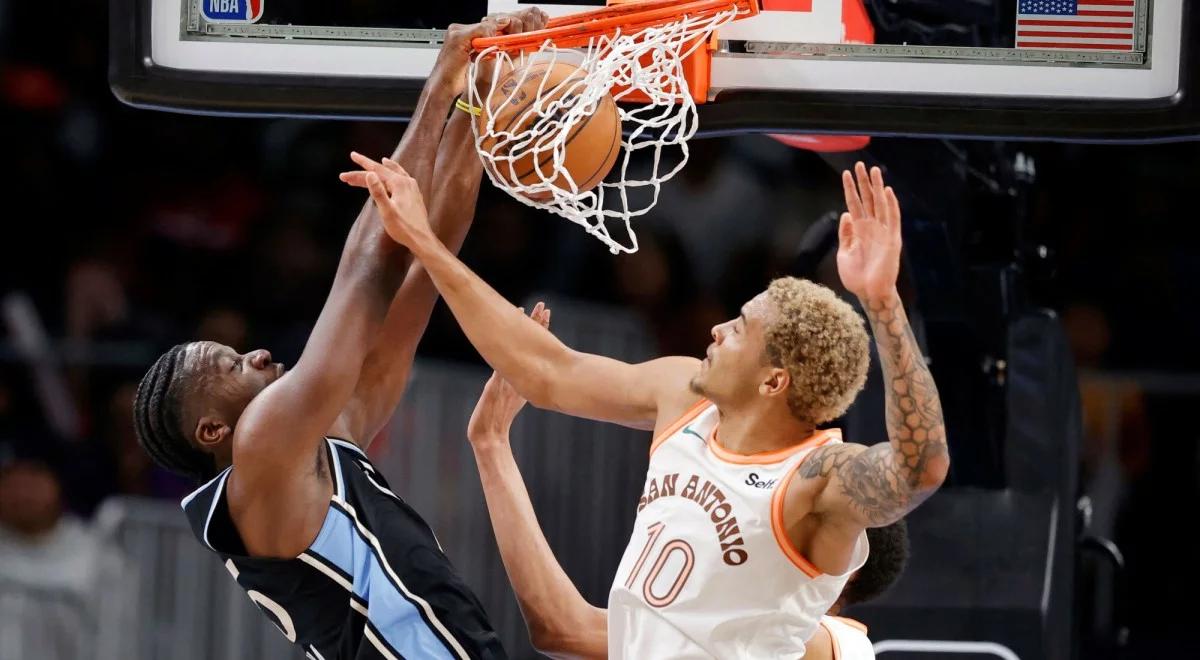 NBA: skromny dorobek Sochana w starciu San Antonio Spurs z Boston Celtics
