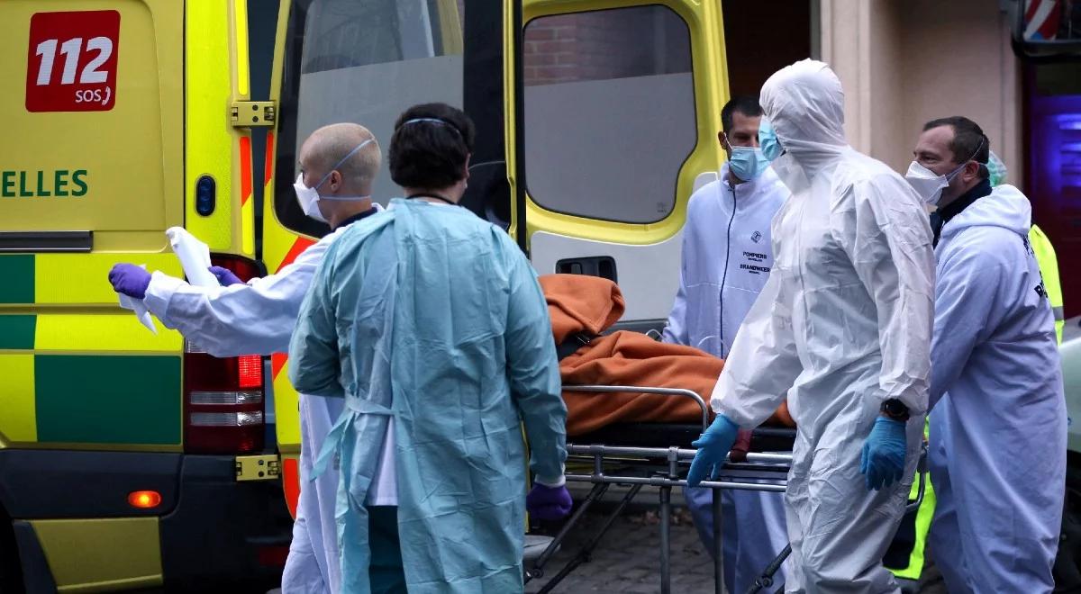 Belgia: rośnie liczba hospitalizacji z powodu COVID-19. Najwyższe wskaźniki od ponad roku