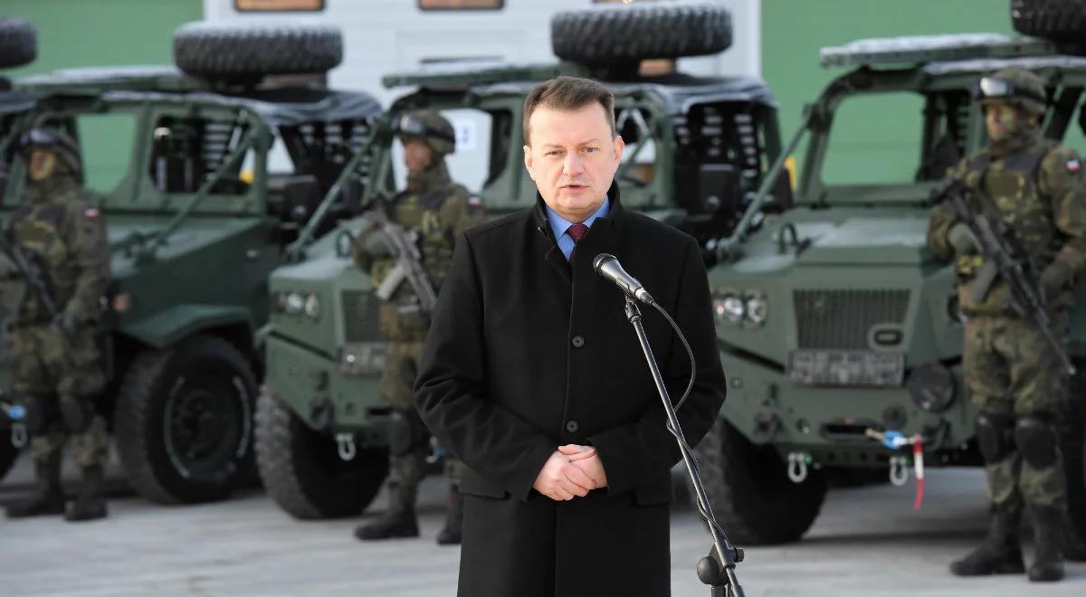 Zatrzymanie oficerów. Szef MON: zero tolerancji dla łamania prawa