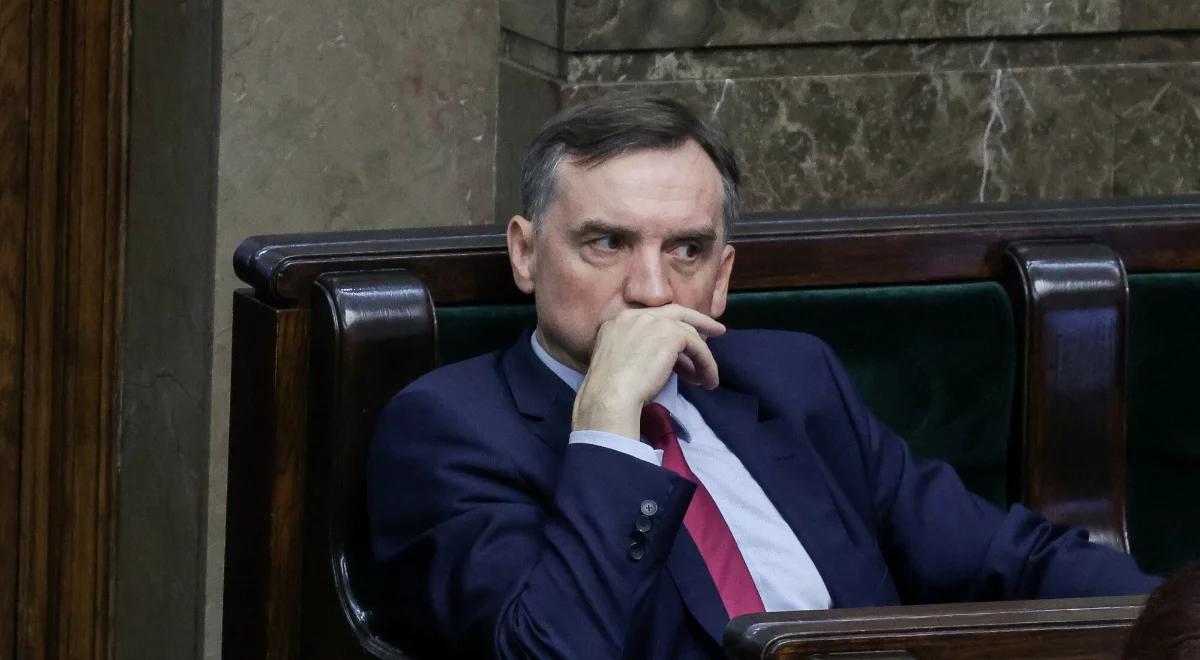 Do sądu dotarł wniosek ws. zatrzymania Zbigniewa Ziobry