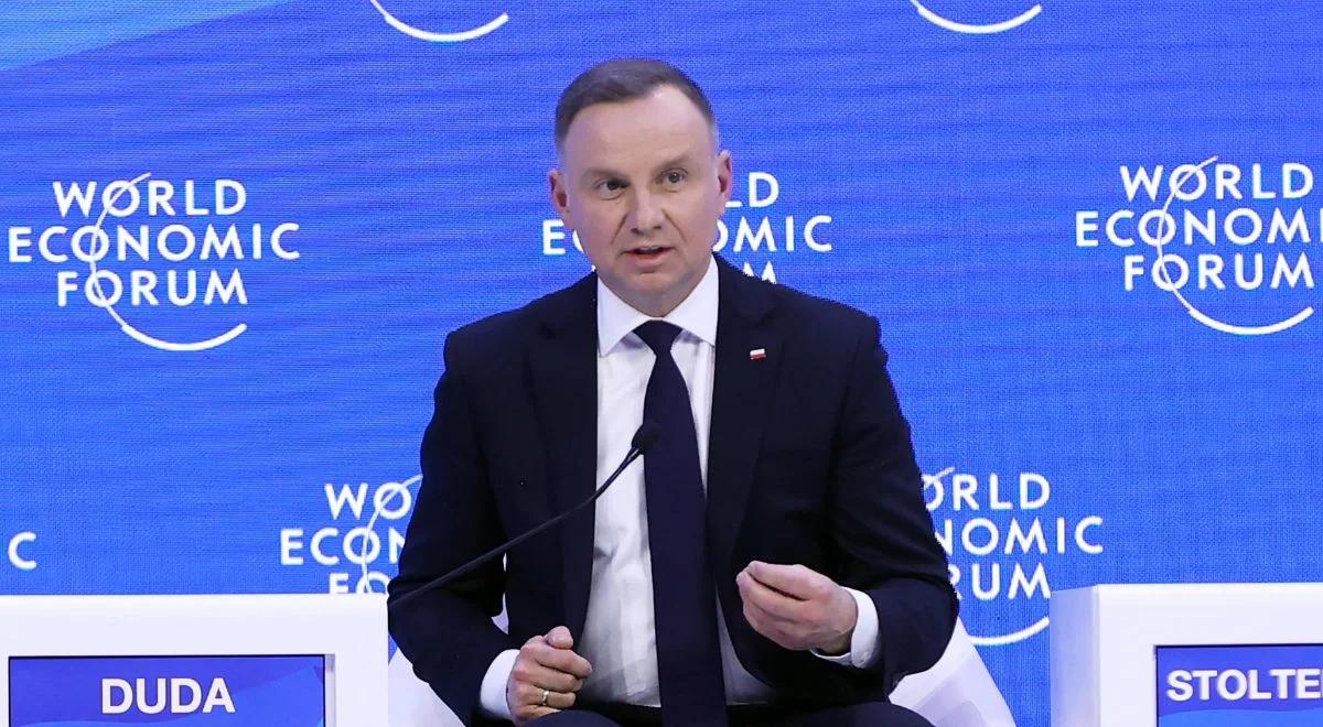 Gwarancje bezpieczeństwa dla Ukrainy? Prezydent Duda: Polska i Litwa będą o to zabiegać w NATO