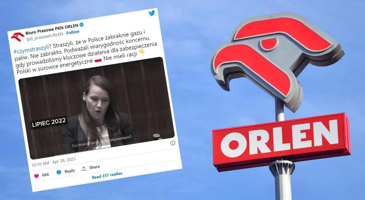 Opozycja straszyła brakiem gazu i ropy. PKN Orlen: nie mieli racji, podważali naszą wiarygodność