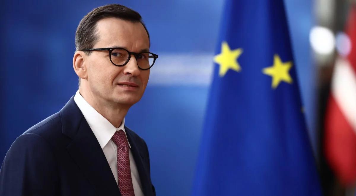 Premier Morawiecki kontynuuje "intensywne działania". Spotka się z szefami rządów Czech i Danii