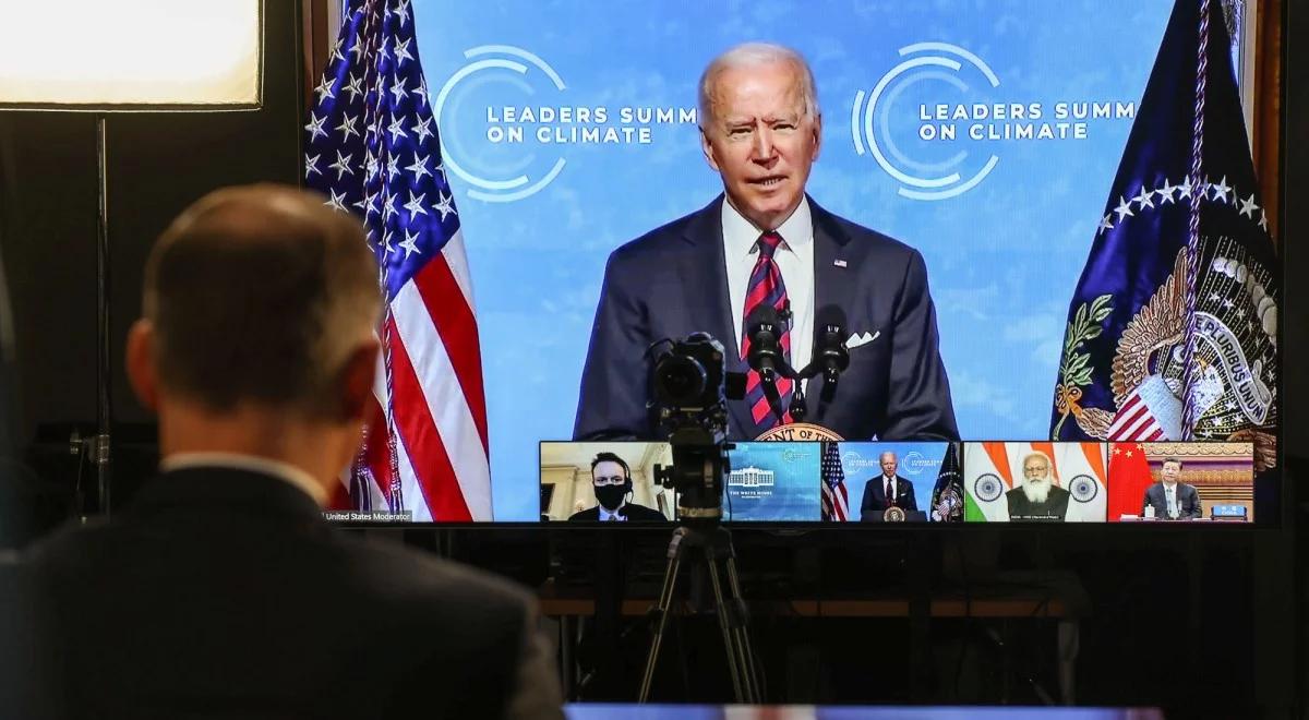 Ambitne deklaracje podczas szczytu klimatycznego. Biden: USA w 10 lat o połowę zmniejszą emisję CO2