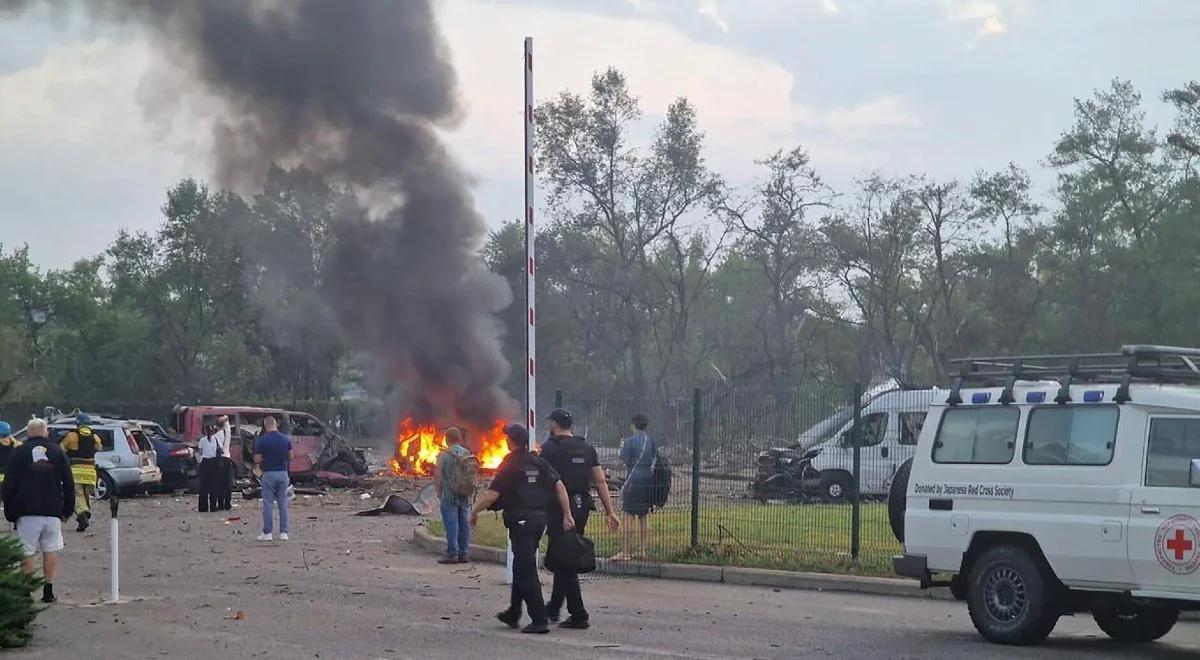 Rosyjski atak rakietowy na obiekt cywilny na zachodzie Ukrainy. Zginęło dziecko