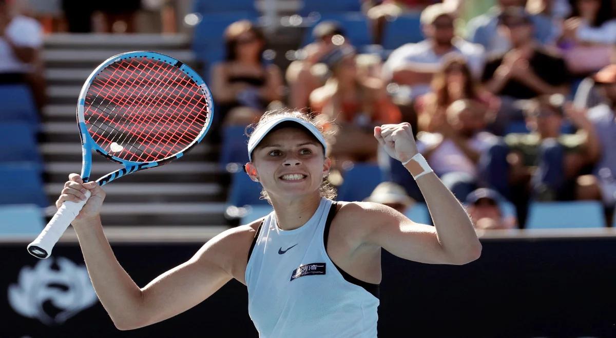 Australian Open 2018: Magda Linette pokonała rywalkę i drobny uraz. "Po kłopotach ze stopą wróciłam na właściwy poziom"