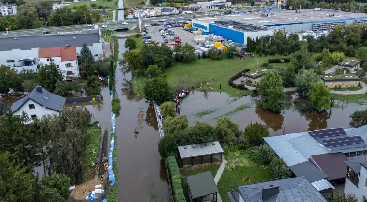 Trwa szacowanie strat i usuwanie szkód w Zamościu po rekordowej ulewie