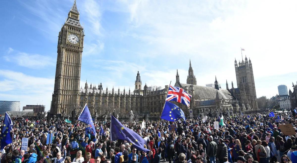 Londyn: tysiące mieszkańców protestuje przeciwko Brexitowi