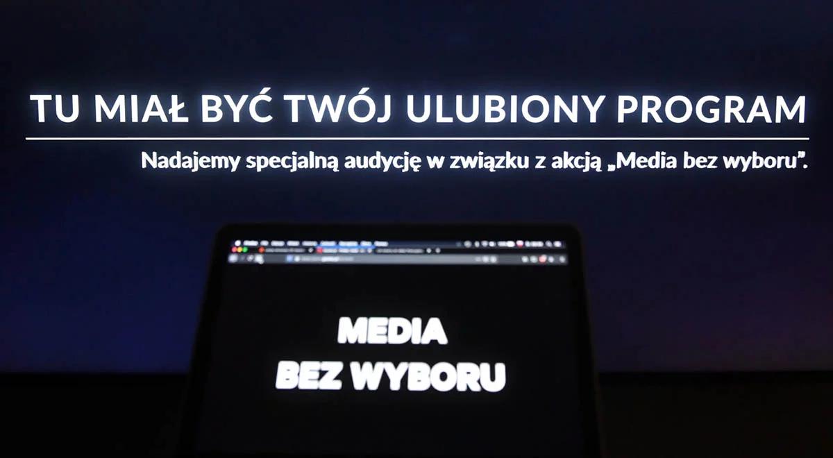 "Histeria i szantaż z ich strony". Andruszkiewicz o proteście niektórych mediów