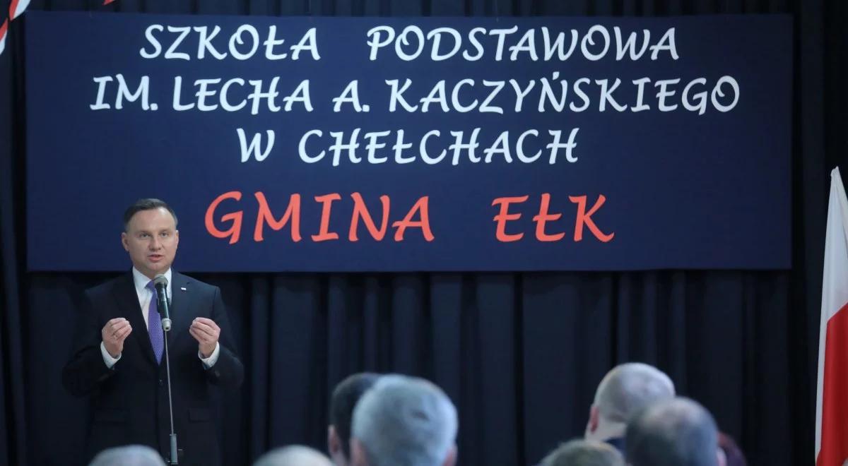Prezydent: obecność wojsk USA realizacją testamentu Lecha Kaczyńskiego