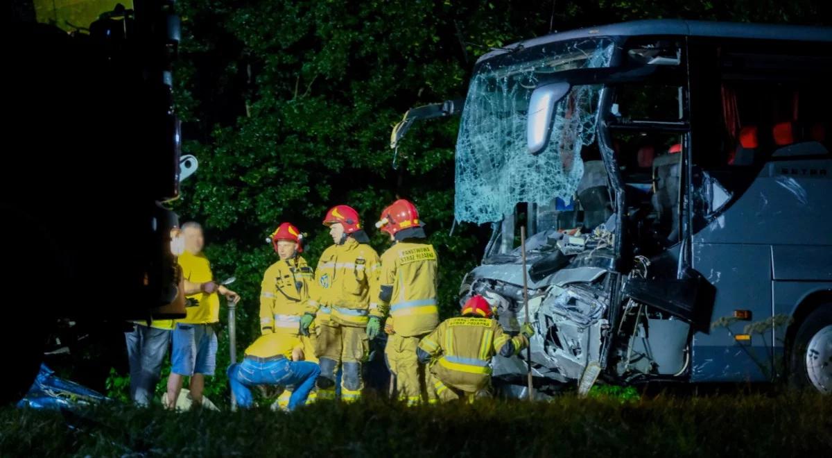 Śląskie: tragiczny wypadek pod Gliwicami. Nie żyje dziewięć osób