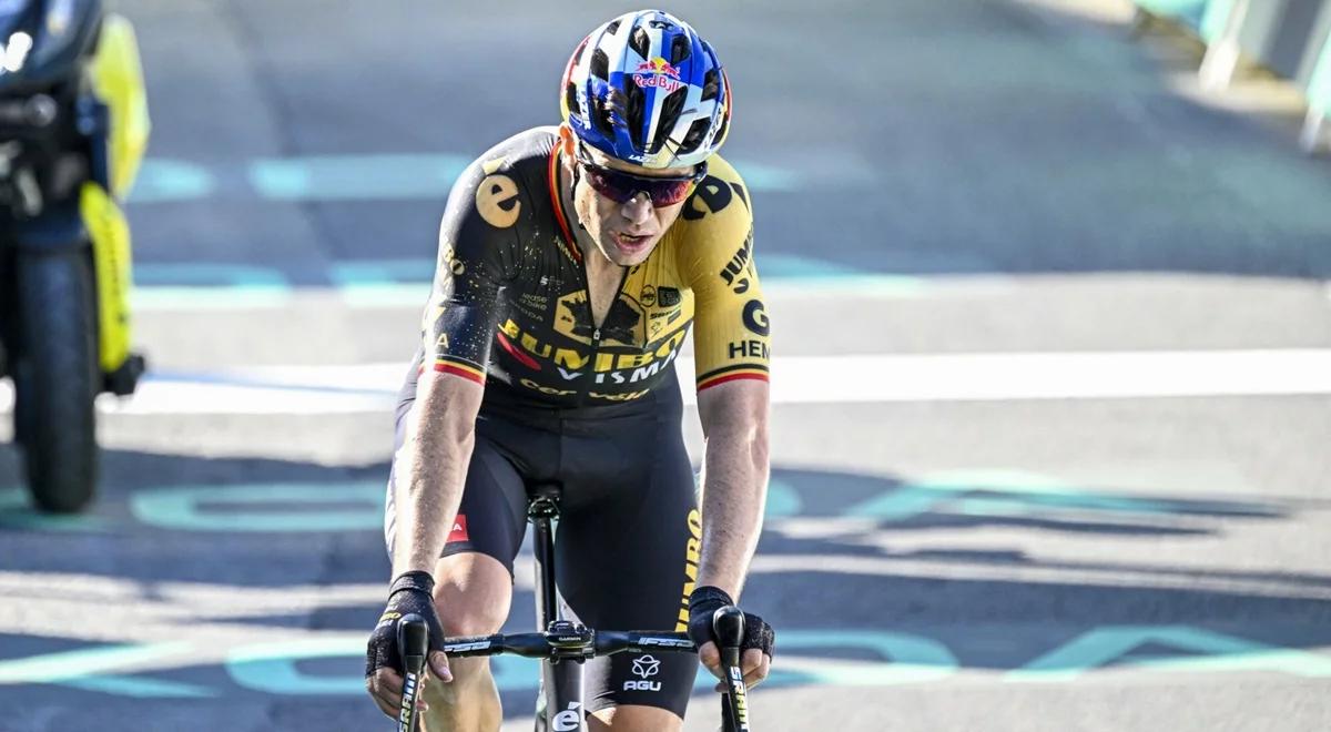 Dwars Door Vlaanderen. Van Aert ucierpiał. Złamane żebra i obojczyk