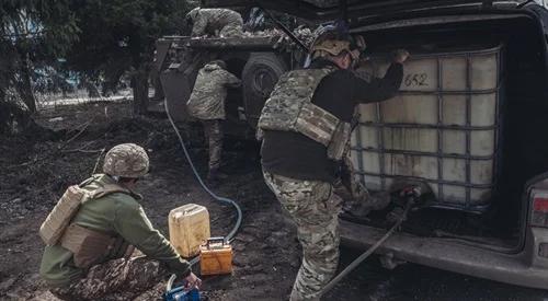 Ukraińskie wojsko wycofało się...